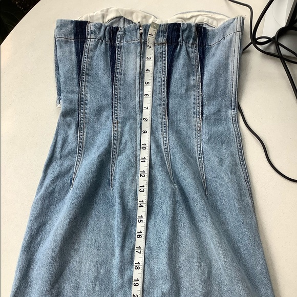 JEAN ATELIER Denim Dress Size 0 - Picture 6 of 9